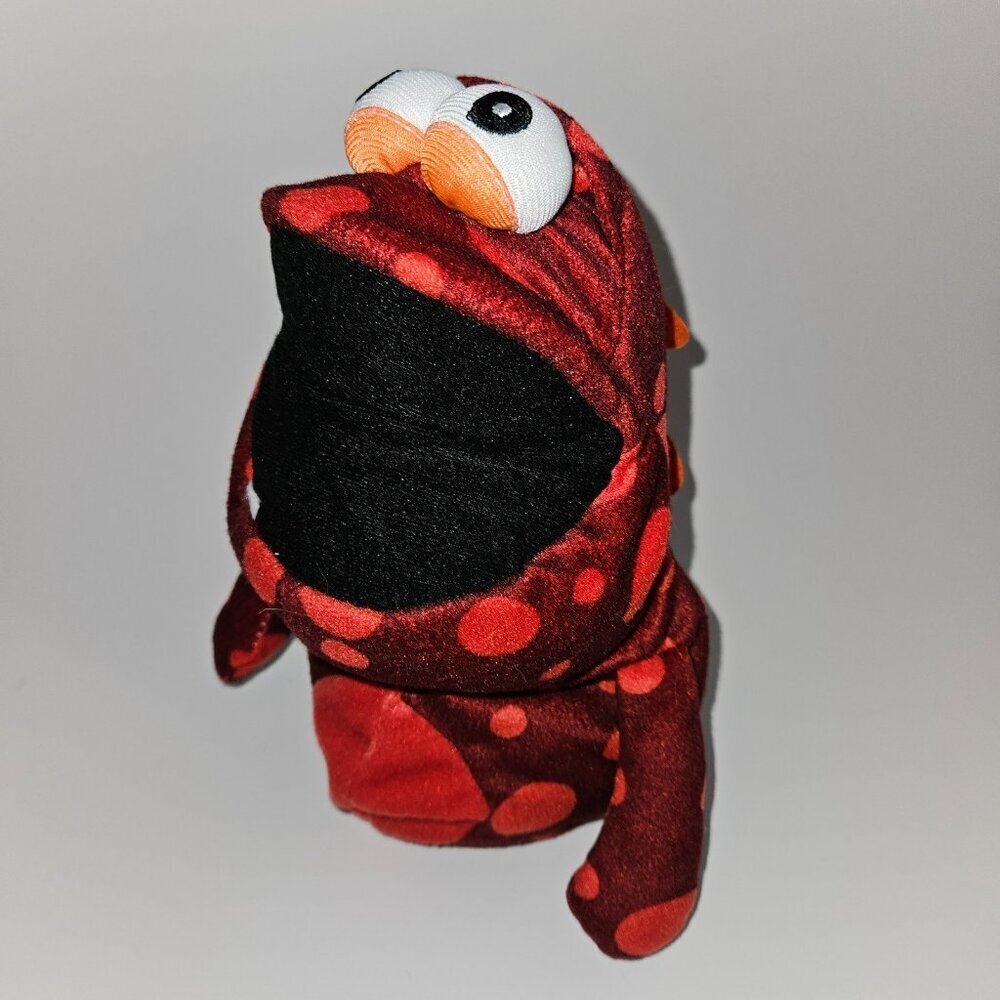 Playtime With Zeebu NEEK Hand Puppet Red Dinosaur Stuffed Toy Thought Bubble